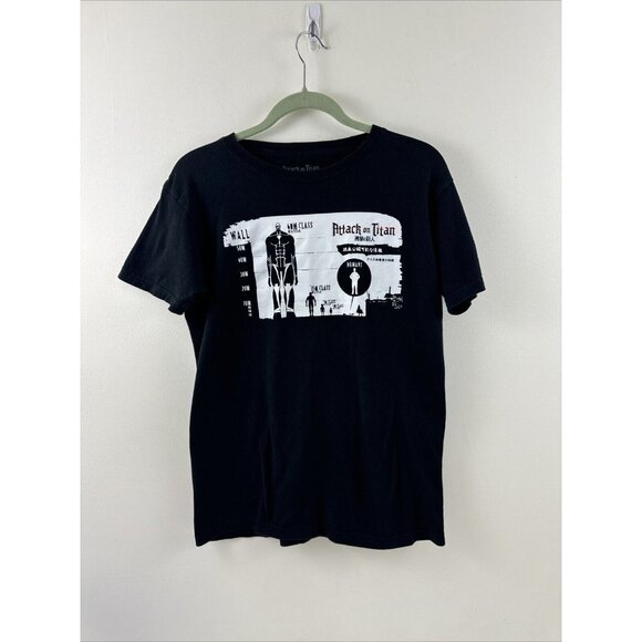 Ripple Junction Other - Attack on Titan Tee Shirt Size Medium Black T-Shirt 100% Cotton  Ripple Junction